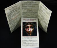 Precious Blood tri-fold prayer card, Pack of 10