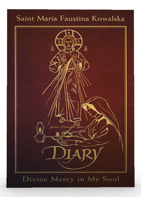 Diary of Sr. Faustina, Deluxe Burgundy Leather Edition