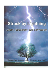 struck by lightning