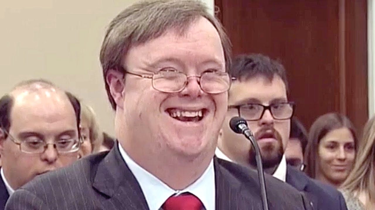 Man with Down Syndrome gave a powerful speech to Congress about the